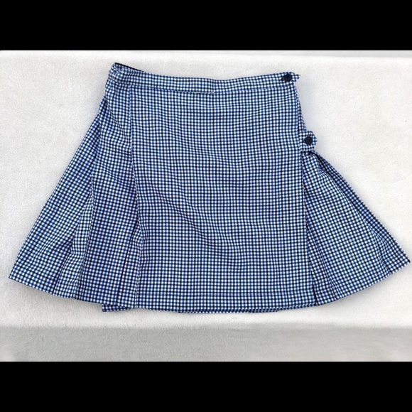 Lands' End Other - Lands’ End Skirt Check Pleated Girls Sz.12…